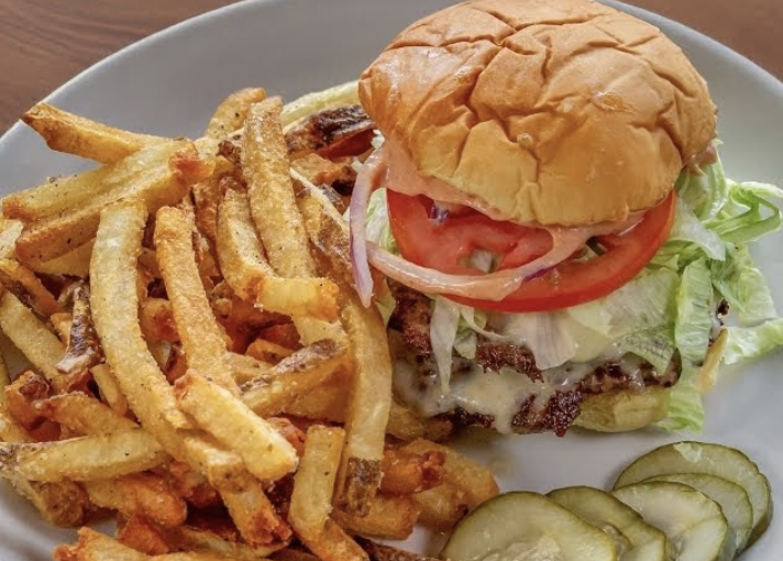Thames Landing signature dishes Smash BurgerChicken BLTHaddock Sandwich
